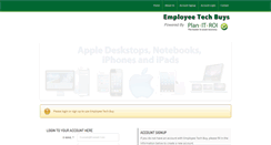 Desktop Screenshot of employeetechbuy.com
